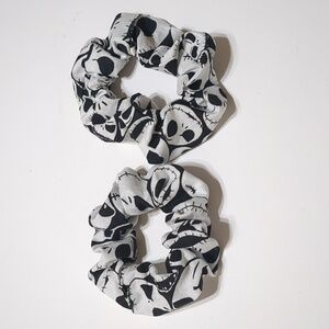 Scrunchies (2) Jack  hair Scrunchie Night before Christmas